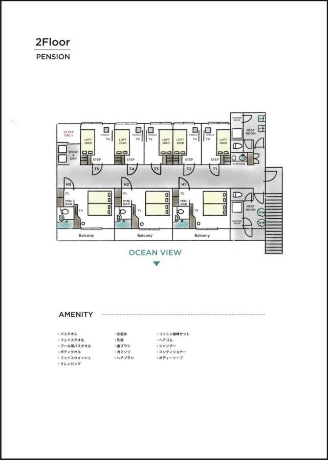 Marinx Classic Harborview Pension Yaese Bagian luar foto